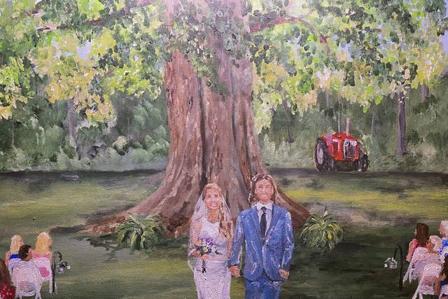 Wedding couple