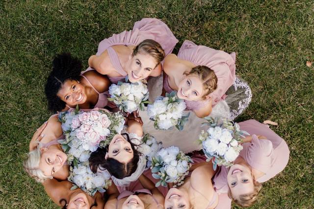 KAYLA AND BRIDESMAIDS - DRONE