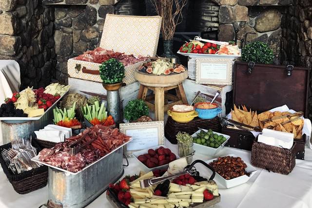 Little buffet table