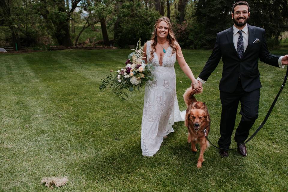 Weddings are better with dogs!