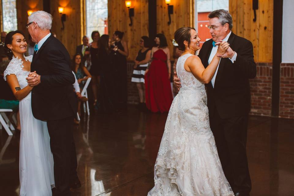 First dances with dads.