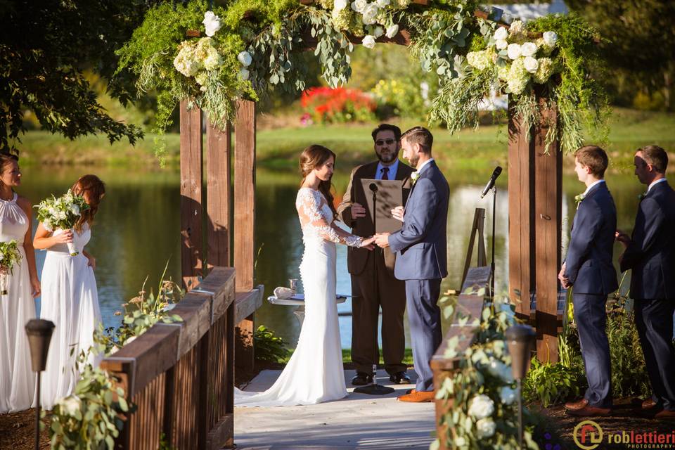 Outdoor wedding