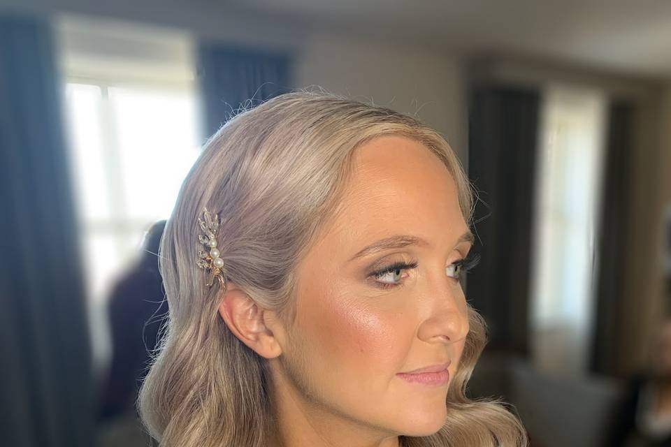 Hair and makeup by Abigail