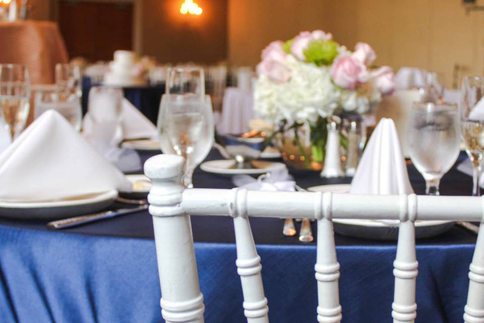 White chiavari