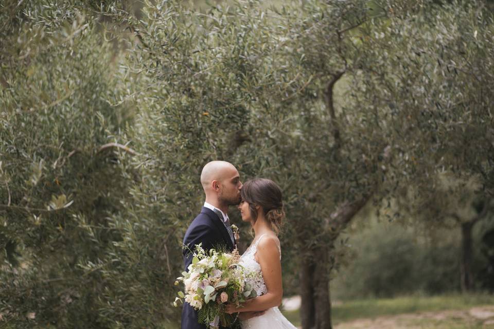 Botanical wedding in Assisi