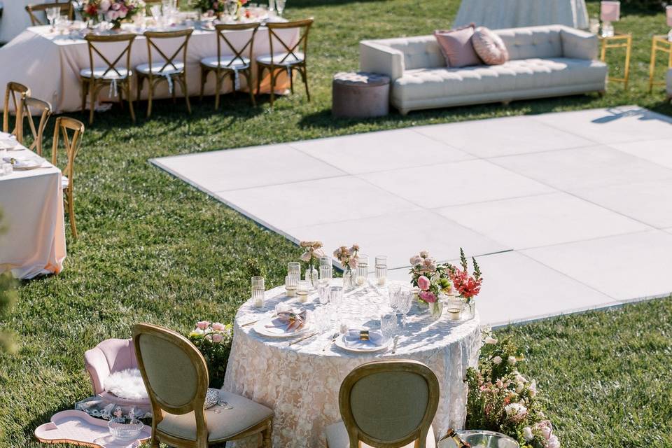 Golden-hour California romance
