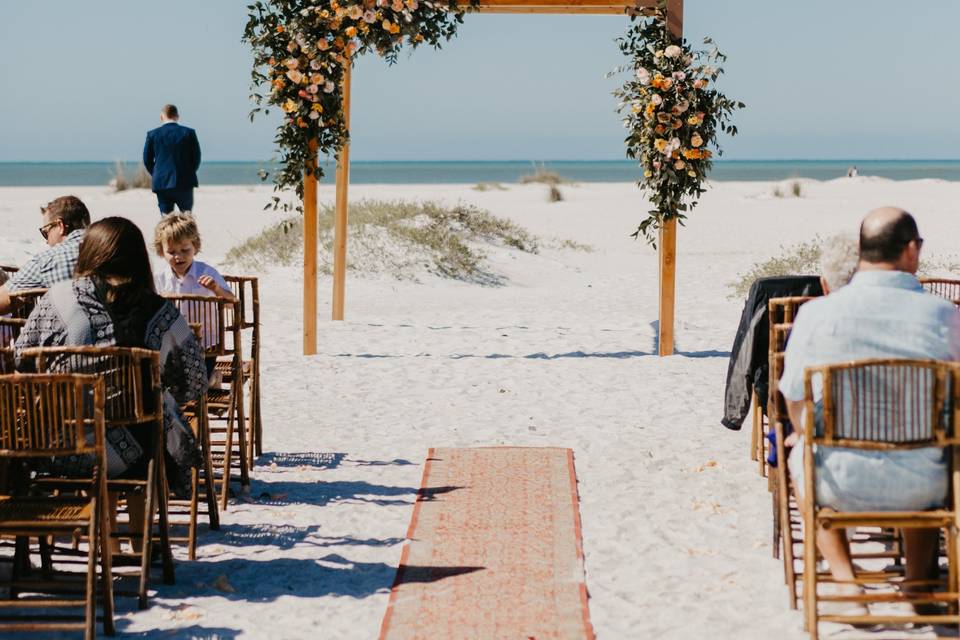 Beach wedding