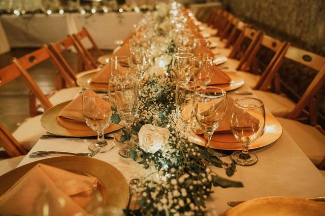 Opulent tablescape