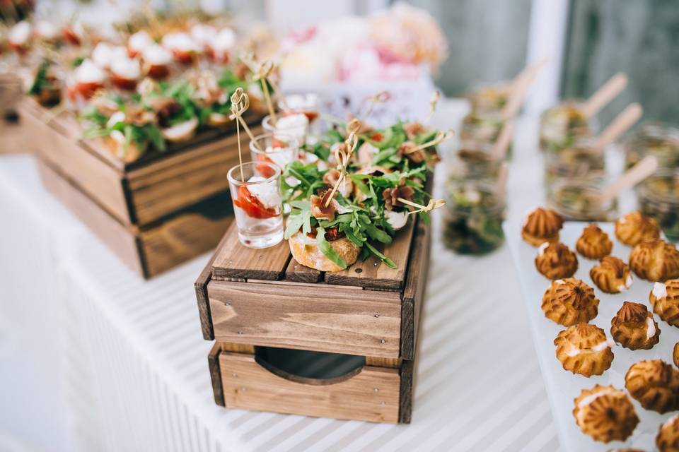 Custom catering