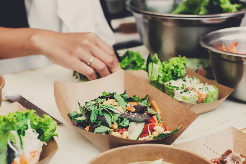Custom catering
