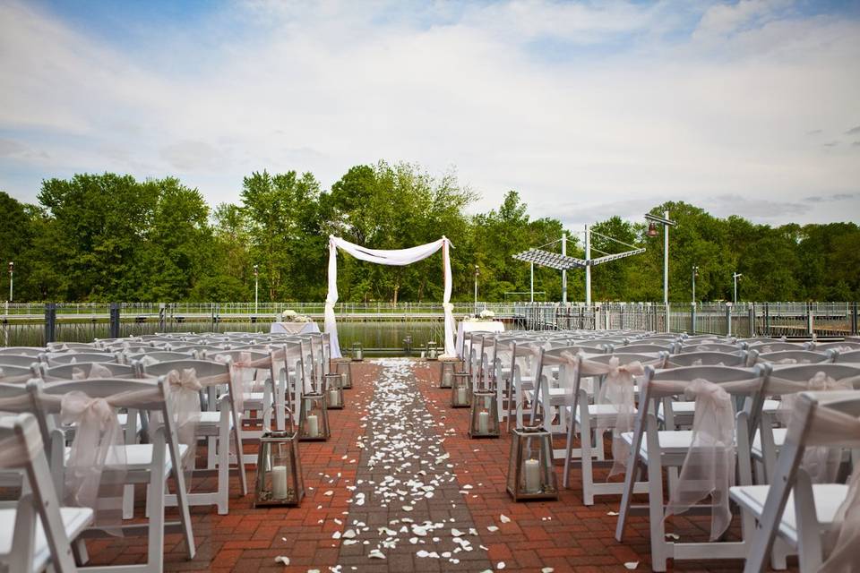 Outdoor wedding