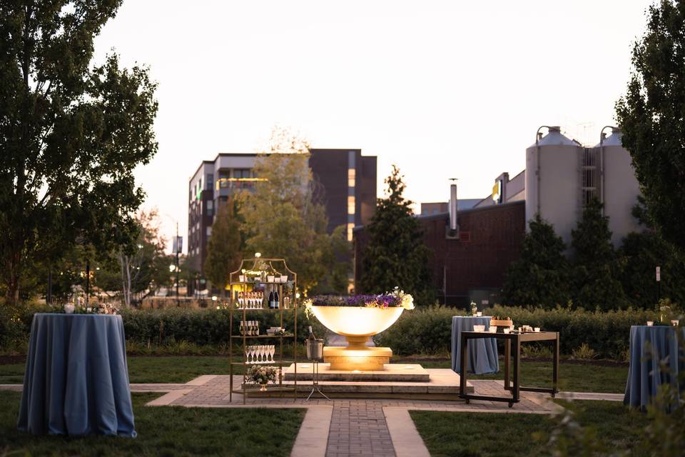 Courtyard Reception
