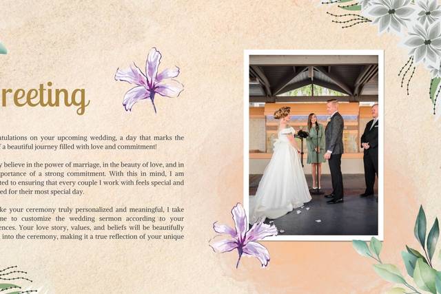 Wedding couple