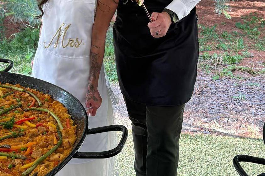 Mr & Mrs Cooking Show Paella