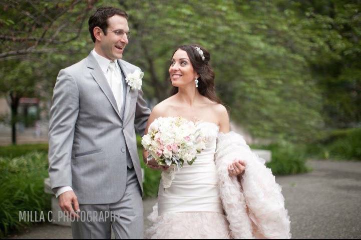 Bride and groom