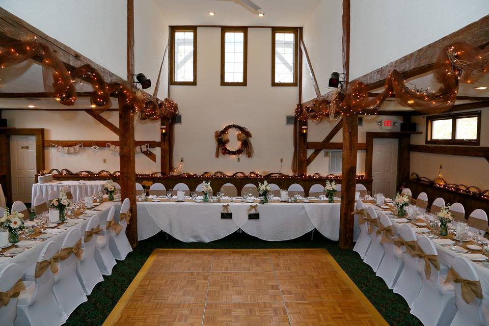 Barn interior