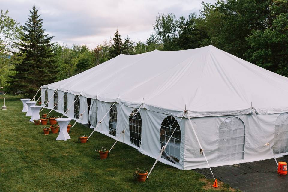 Wedding tent