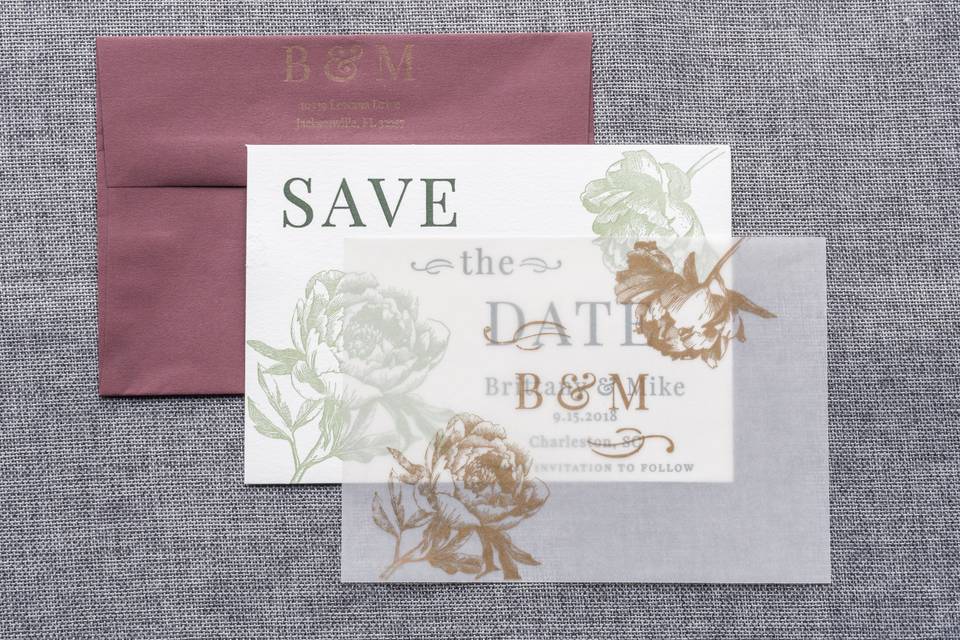 Botanical invites