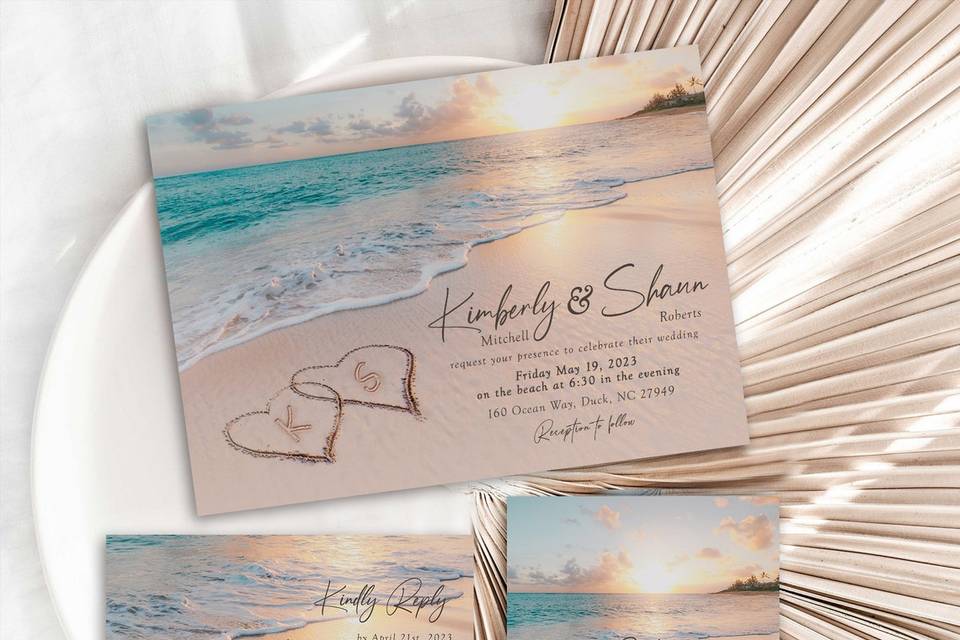 Beach Wedding Set