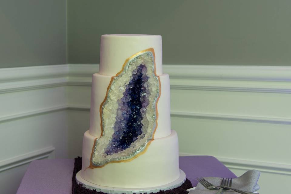 Geode Cake