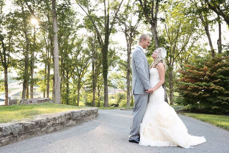 Couple on the path