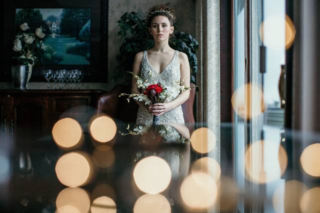 The bride before the wedding