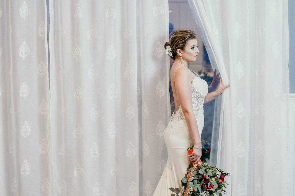 Bride's photoshoot
