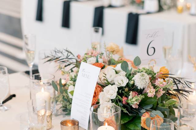 Reception decor