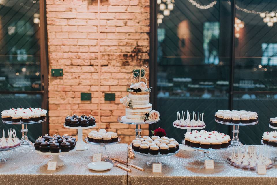 Wedding Dessert TablePhoto by Russell Heeter