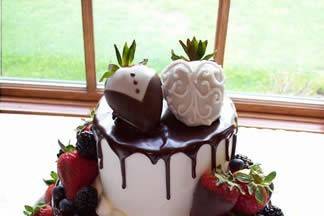 Chocolate fruit cake