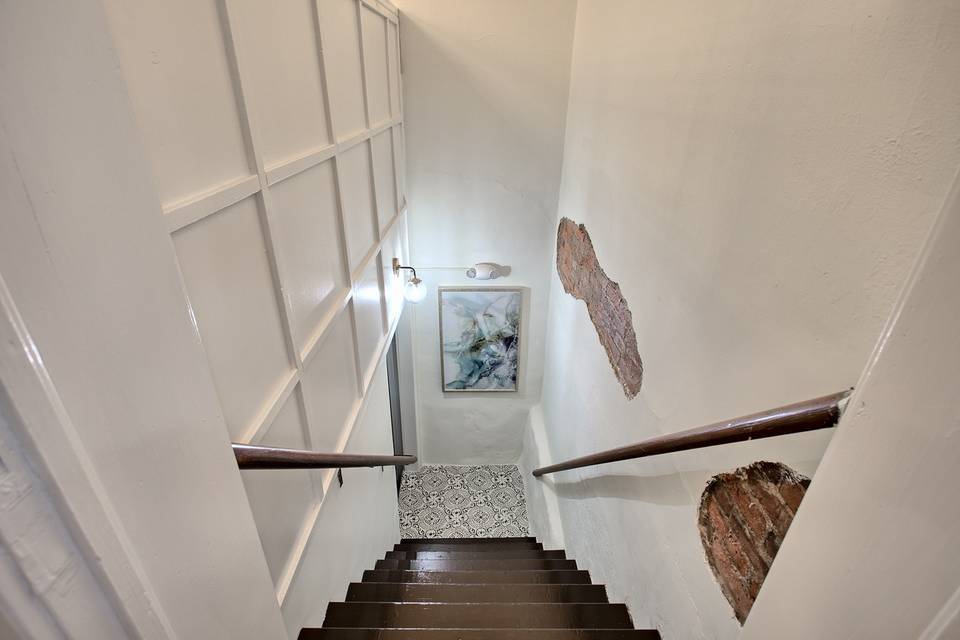View of staircase