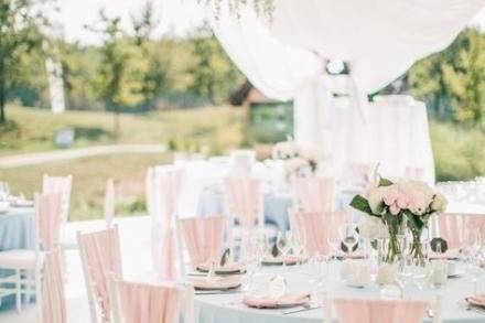Wedding of elegant style