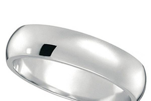 Dome Comfort Fit Wedding Ring Band	A collection of classic, rounded wedding bands in platinum, palladium, or gold, available in any width from 2mm-10mm.