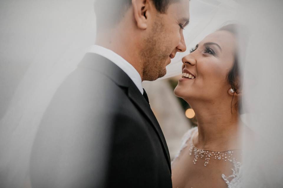 The newlyweds