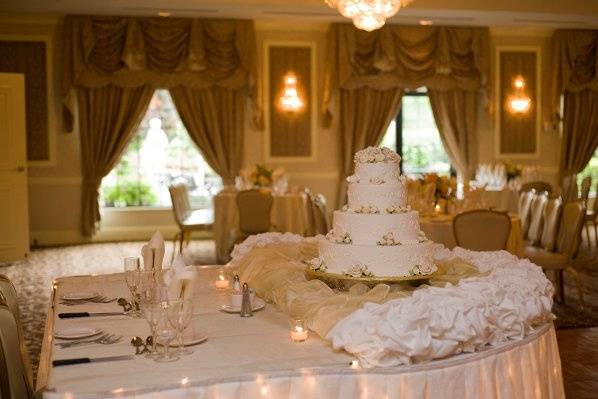 Terrace Ballroom, Table Setting