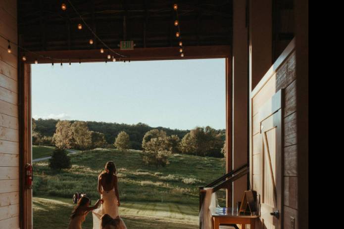 Couple at The Farm