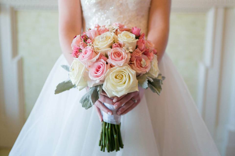 Pink, White and Pearls