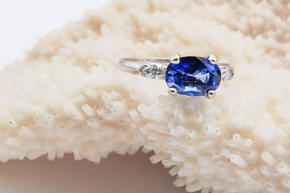 Royal blue Sapphire