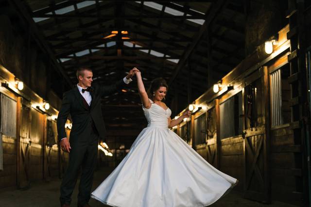 Dancing in the stables