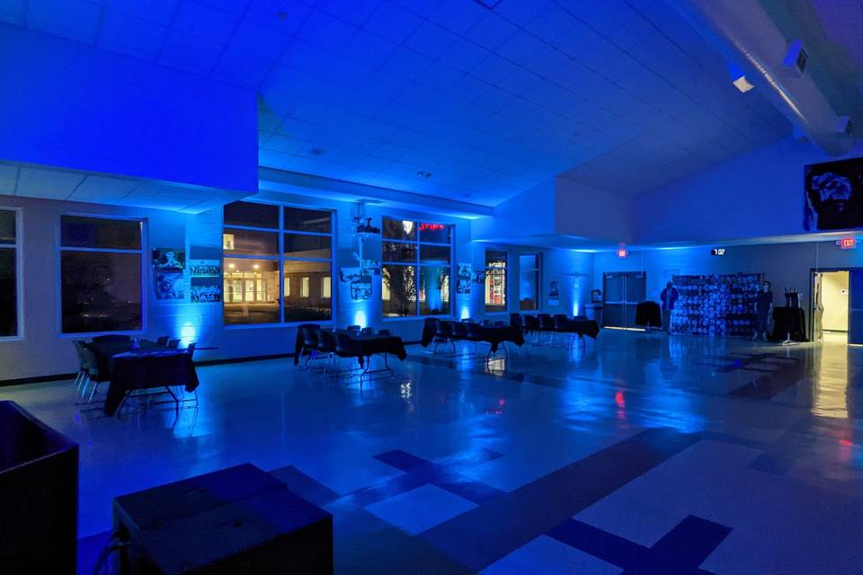 Venue uplighting