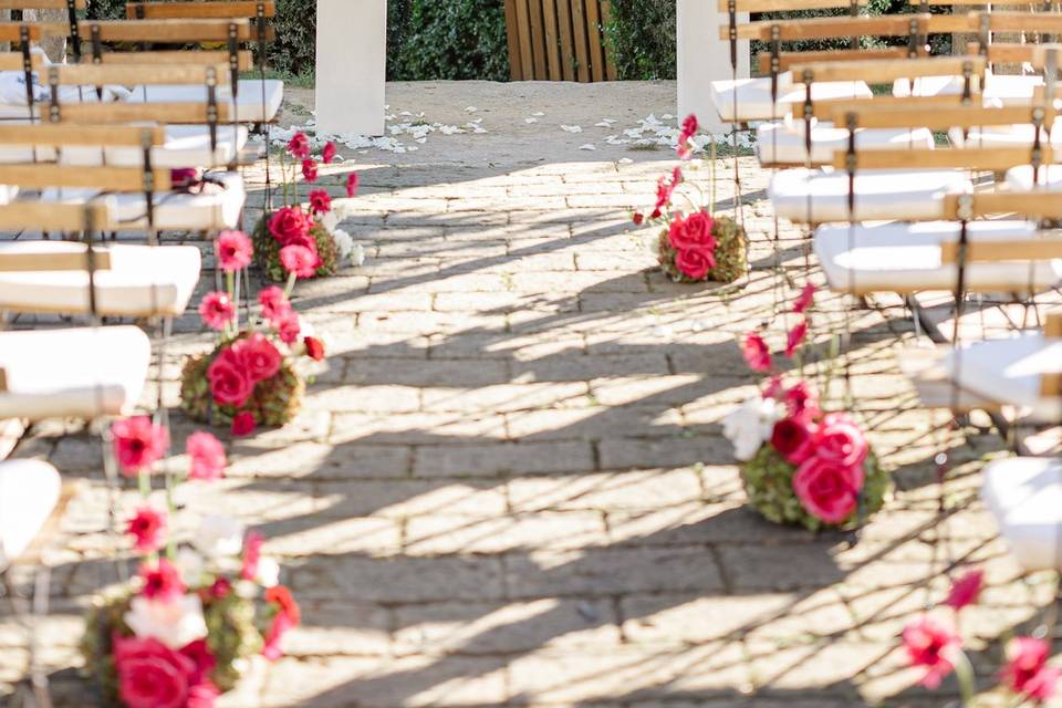 Colorful wedding