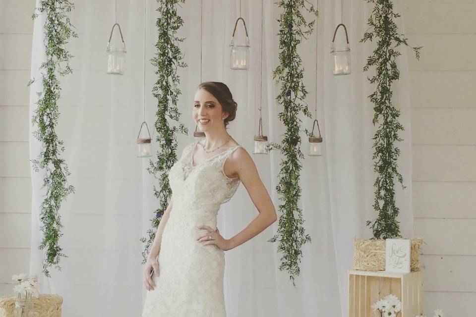 Rustic elegancebackdrop