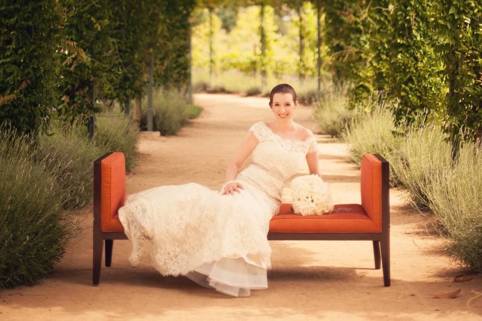 Bride's portrait