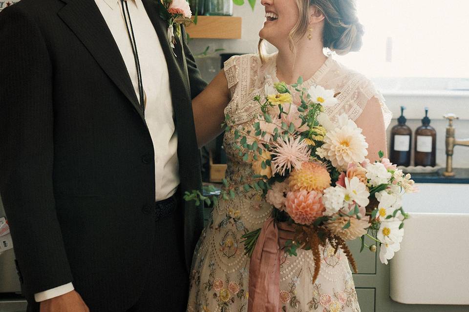 Backyard wedding