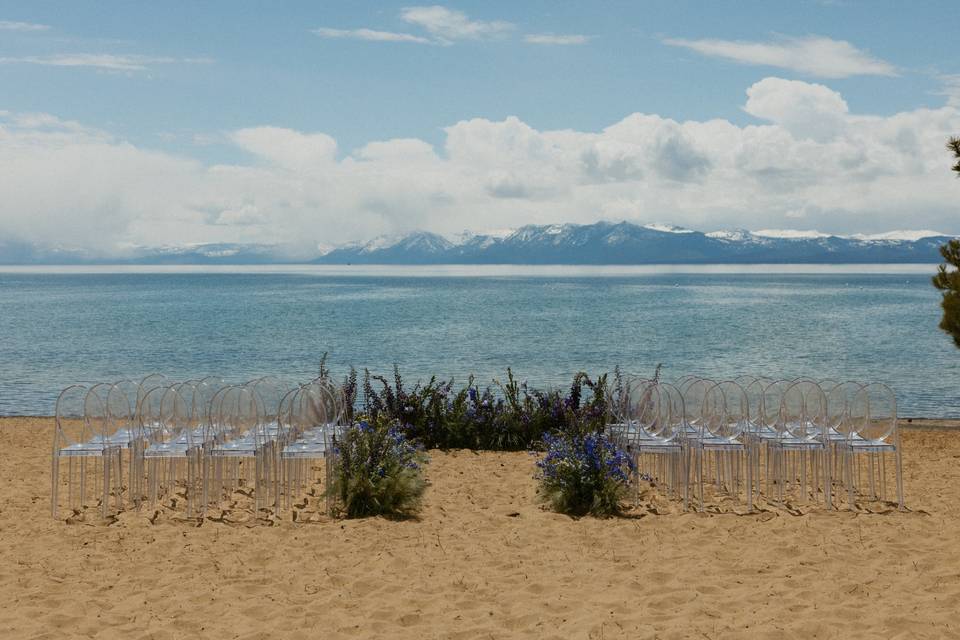 Lake Tahoe wedding