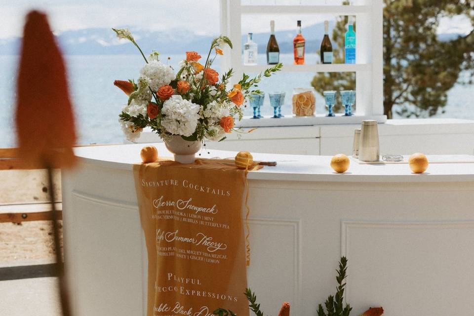 Lake Tahoe wedding