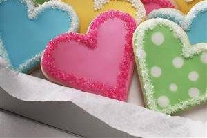 Heart Tin Cookies