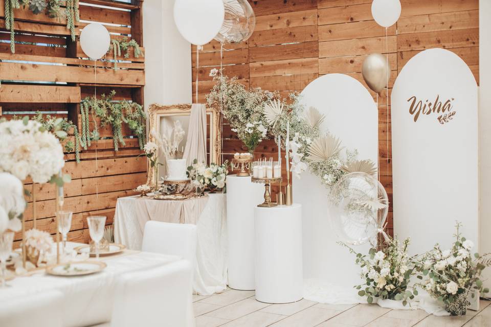 Reception Dessert Table