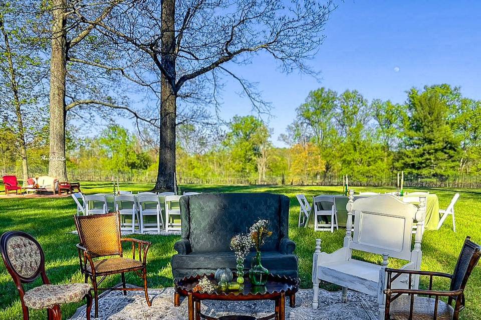 Outdoor Lounge Area