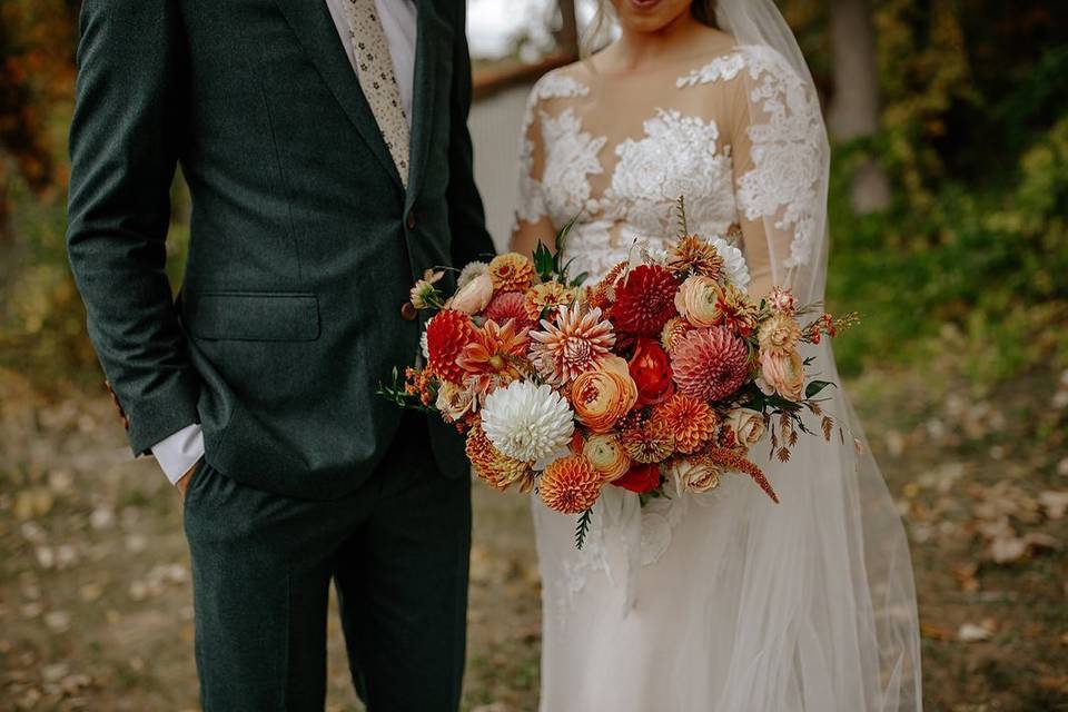 Michigan-grown dahlias